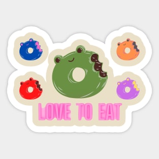 FooD lover Sticker